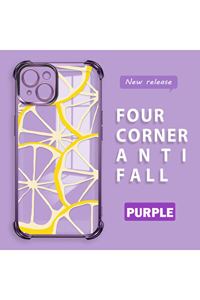 ucuc حافظة حماية للكاميرا من السيليكون الشفاف المتوافقة مع هاتف iPhone 14 Plu...