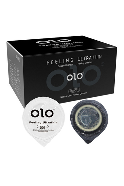 OLO Extra Time Condom Pack with 10 Pieces