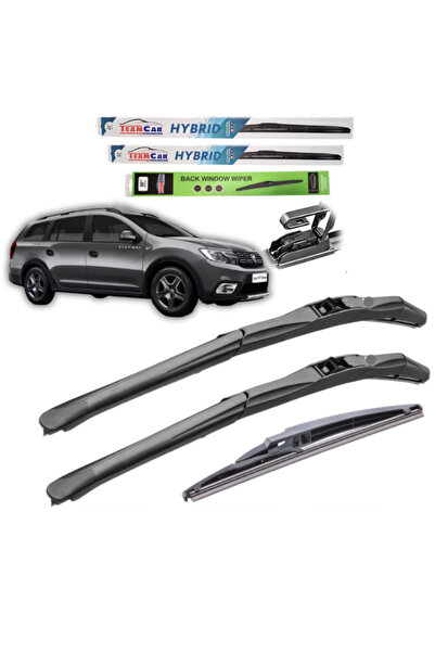TEAMCAR Ștergătoare de parbriz Dacia Logan MCV Stepway (2017–2020) – Set comp...