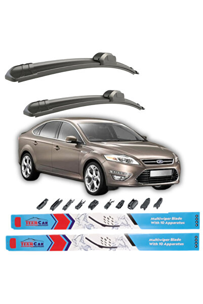 TEAMCAR Wipers Ford Mondeo IV, Mk4 Sedan (20072014) Front set