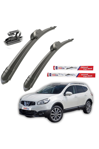 TEAMCAR Ștergătoare parbriz Nissan Qashqai J10 (2007-2013) cu parbriz plat