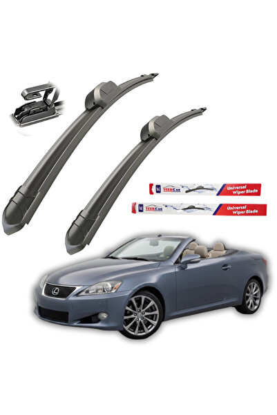 TEAMCAR Set ștergătoare parbriz Lexus IS C (Decapotabilă) 2009-2015, față plată