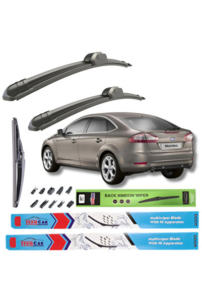 TEAMCAR Wipers Ford Mondeo IV, Mk4 Hatchback (20072014) Complete Set
