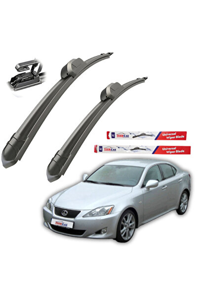 TEAMCAR Set ștergătoare parbriz Lexus IS F (USE20) 2008-2012, față plată