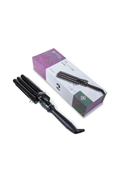 United جهاز تمويج الشعر بثلاثة أسطوانات، مقاس 22 - رقم الموديل (UN-978)