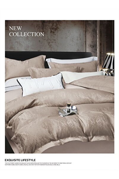 ANATOLIATEKSTILE Finet Premium Bed Linen – Elegant, Modern 4-piece Set, Sheet 250x250