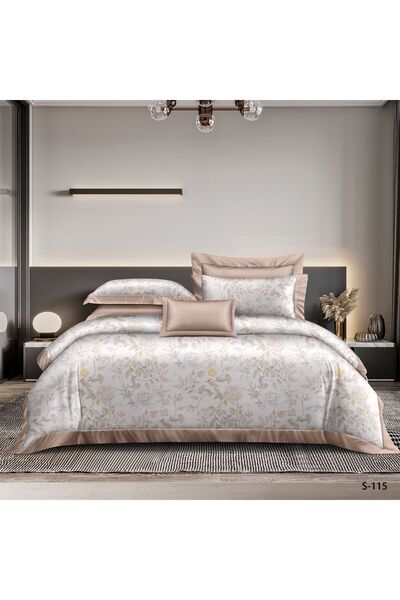 ANATOLIATEKSTILE Finet Premium Bed Linen – Elegant, Modern 4-piece Set, Sheet 250x250