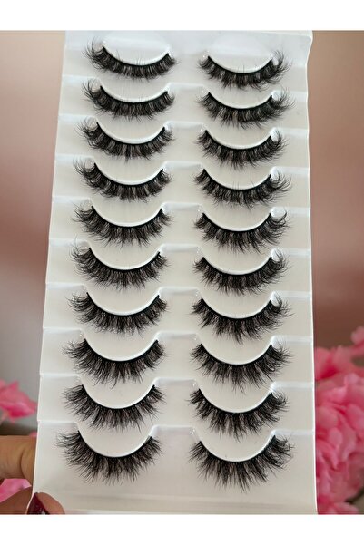 hulyabeauty TAKMA KİRPİK 10 ÇİFT