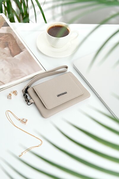 ESGUARE Women's 100% Genuine Leather Minimalist Stylish Card Holder