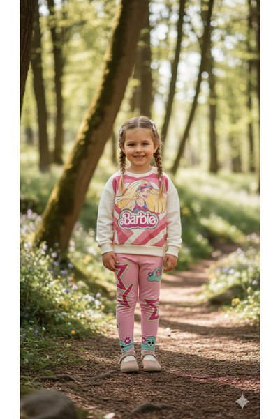 Argün kidss Girl's Character Detailed Leggings Set