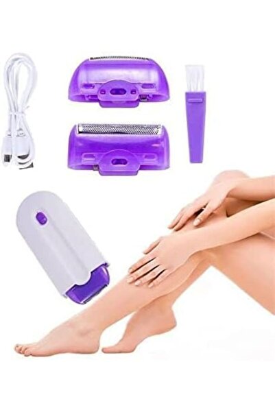 NO BRAND جهاز إزالة الشعر القابل لإعادة الشحن من فينيشينج تاتش | إزالة شعر نا...