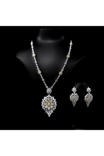 Generic سلسال طويل بحلق اصدار خاص بضمان على اللون S-7450\T ذهبي