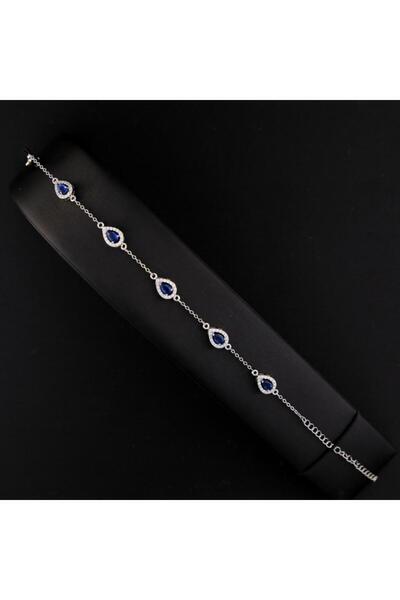 Generic سواره نسائية لون مكس ازرق+ فضي فاخرة na-ABH-7118/1M