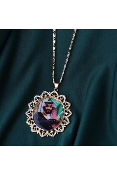 Generic قلادة فاخرة بصورة ولي العهد #E1