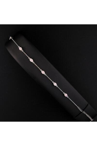 Generic Women's bracelet, mixed pink and silver color, luxury ABH-7118/7M