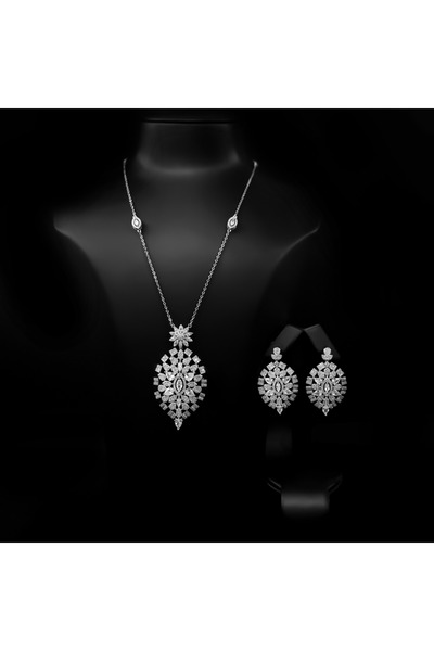 Generic سلسال طويل بحلق اصدار خاص بضمان على اللون S-8574