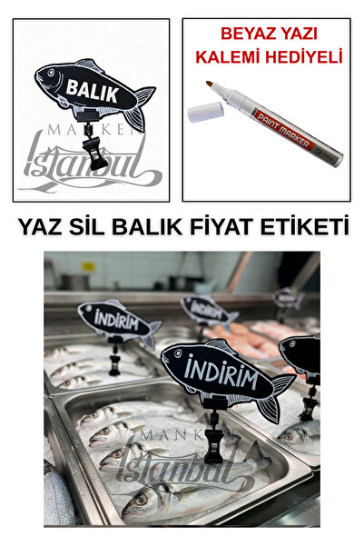 Manken İstanbul 10 bucăți etichete de preț pentru pește, dimensiune mini, cu ...