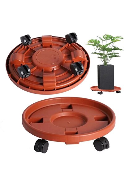 cc bin shihon مجموعة 2 قطعة من حامل نباتات اول أسطوانة الغاز بلاستيك ثقيل مقاس 33/ 30سم