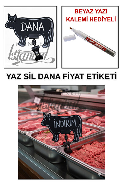 Manken İstanbul 10 bucăți etichete de preț pentru vitrina frigorifică, cu min...