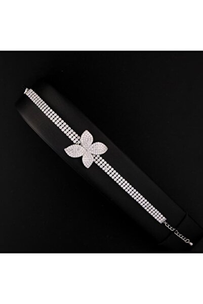 Generic سواره نسائية لون فضي فاخرة ABH-8753W