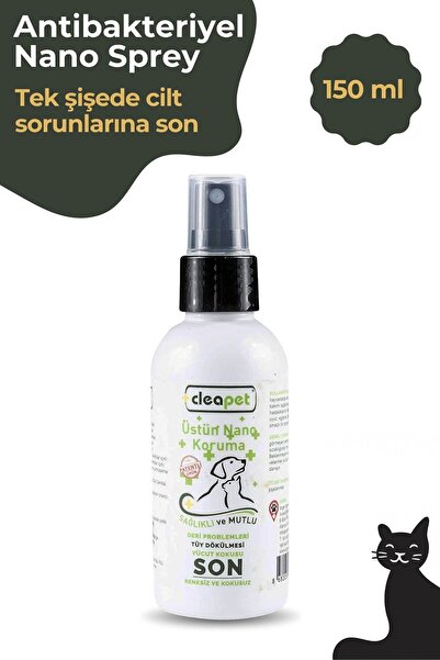 Cleapet Kedi Hijyen, Bakım ve Koku Nano Spreyi-150 ml