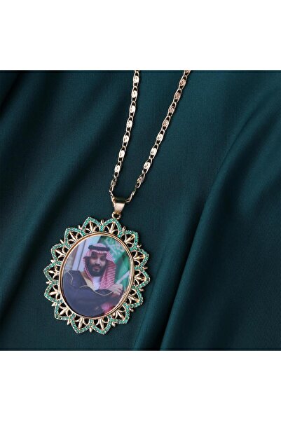 Generic قلادة فاخرة بصورة ولي العهد #E5