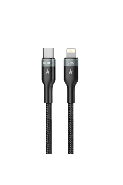 iOsuite USB-C to Lightning Cable 27W Fast Charging 1.2M – Aluminum Alloy Head...