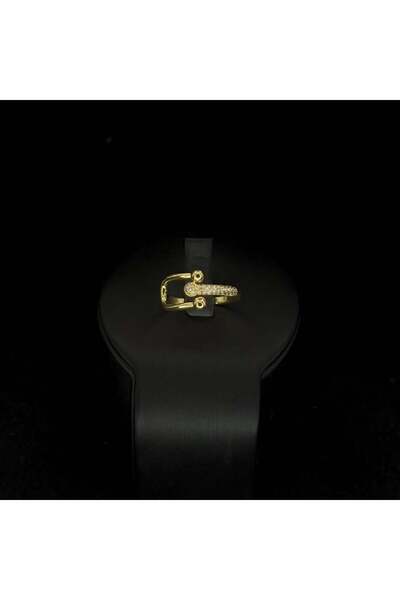 Generic خاتم زركون دقة الماس باصدار خاص لون ذهبي بضمان على اللون S-7565/3Y