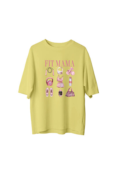 CANDLEMASTORE Fit Mama - Oversized T-Shirt