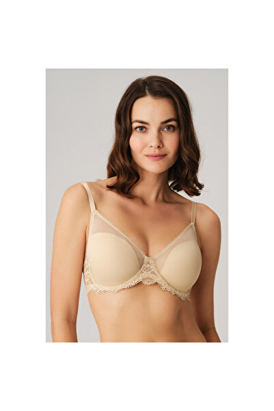 MİRALİVE Underwire Non-Supported Non-Padded Recovery Lace Reducing Bra