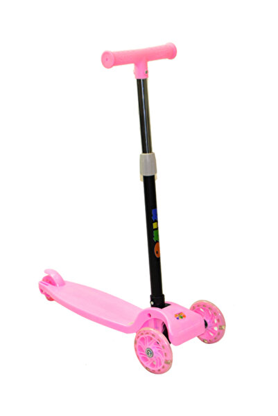 Kiko SMALL FOLDING SCOOTER WITH LIGHT-Pink
