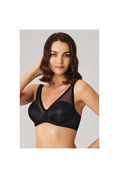 MİRALİVE Underwire Non-Supported Non-Padded Gathering Daily Classic Reducing Bra