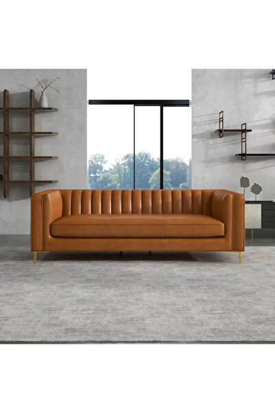 lamsat baity Leather Sofa