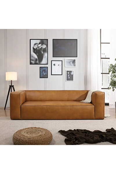 lamsat baity Leather Sofa