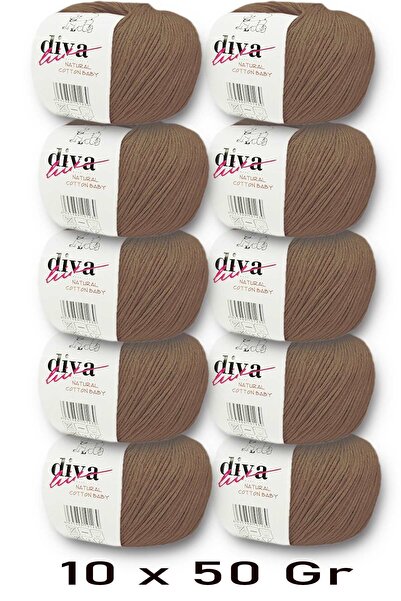 Diva İplik Premium Amigurumi pređa Punch (PANÇ) Baby Soft Cotton 500 gr (10 k...