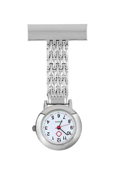 Generic Stainless Steel Nurse Analog Pocket Watch