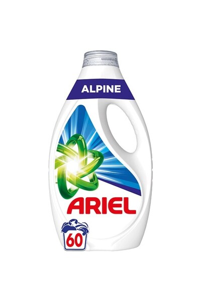 Ariel Liquid Detergent Alpine, 2.7 L, 60 washes
