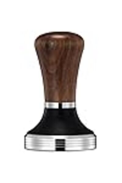 Generic مكبس قهوة خشبي. قاعدة مسطحة من الفولاذ المقاوم للصدأ مع مقبض خشبي قابل لتعديل الارتفاع