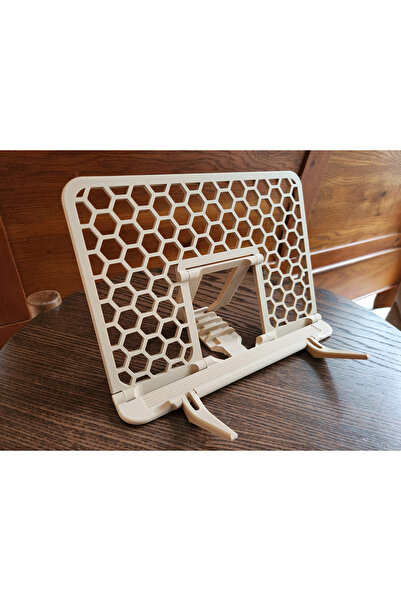 Vuslat Hediyelik Decorative White Book Tablet Holder 25X20 cm Dimensions