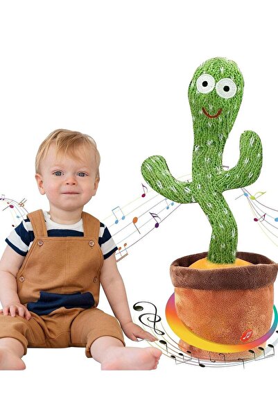 festive دمية صبار قطيفة راقصة ومغنية وناطقة