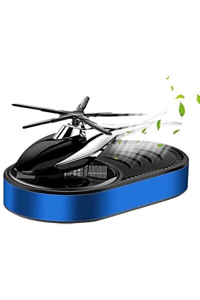 festive Helicopter Solar Energy Rotating Aromatherapy Car Air Freshener