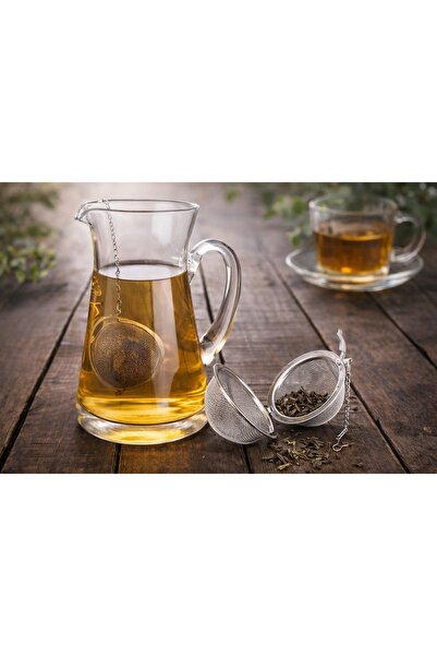 obrigado Paslanmaz Çelik Top Çay Süzgeci | Bitki Çayı ve Yeşil Çay İçin İnce Gözenekli Metal Çay Filtresi