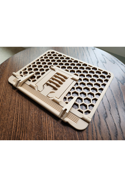 Vuslat Hediyelik Decorative White Book Tablet Holder 25X20 cm Dimensions