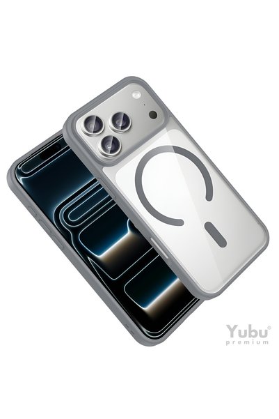 yubu iPhone 17 Pro Max Compatible Colorful Magsafe Case Shock-Absorbing Silicone, Camera Protection, Flexible
