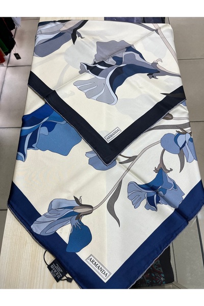 ARMANDA Twill Silk Scarf Double-Sided Wearable Custom Design