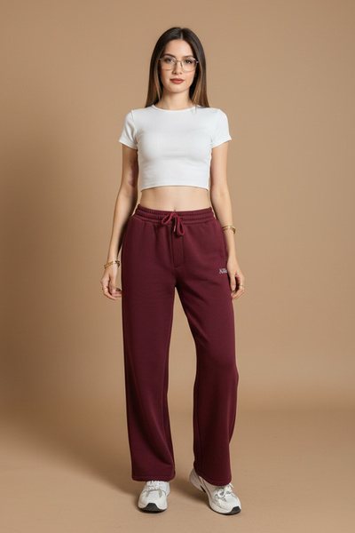 AURA VIBE Unisex Oversize Eşofman Altı – Rahat Kesim, Yumuşak Dokulu, Günlük ...