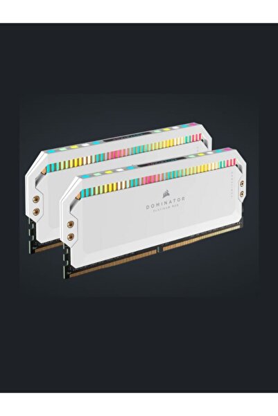 GÜMRÜK BEY Corsair Dominator Platinum Rgb Ddr5 32Gb (2×16Gb) 5200Mhz C40 – Wh...