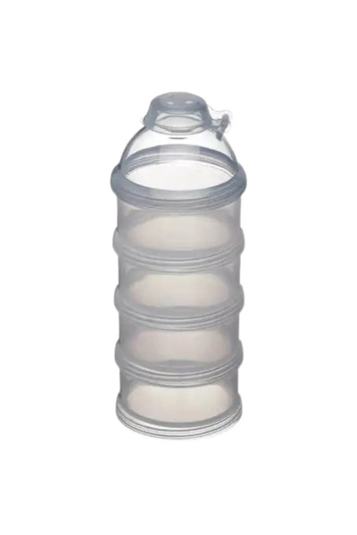 1way Transparent layered milk container