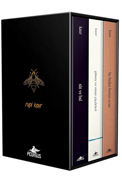 Pegasus Yayınları Rupi Kaur Şiir Koleksiyonu Kutulu Özel Set 3 Kitap