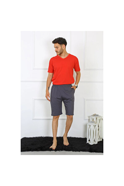 Narnuga Mi̇ray- Men's Cotton Smoked Capri Pants